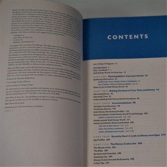 The Unofficial Guide Walt Disney World 2011 By Bob Sehlinger - Picture 4 of 9